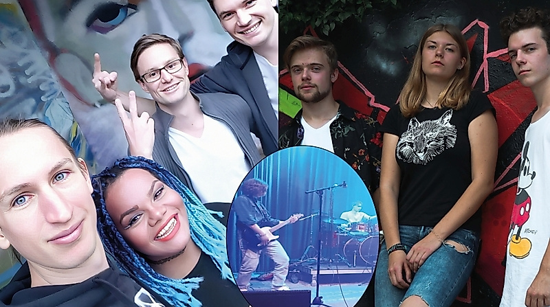 Stereo, Hexagon und The Space Turtles