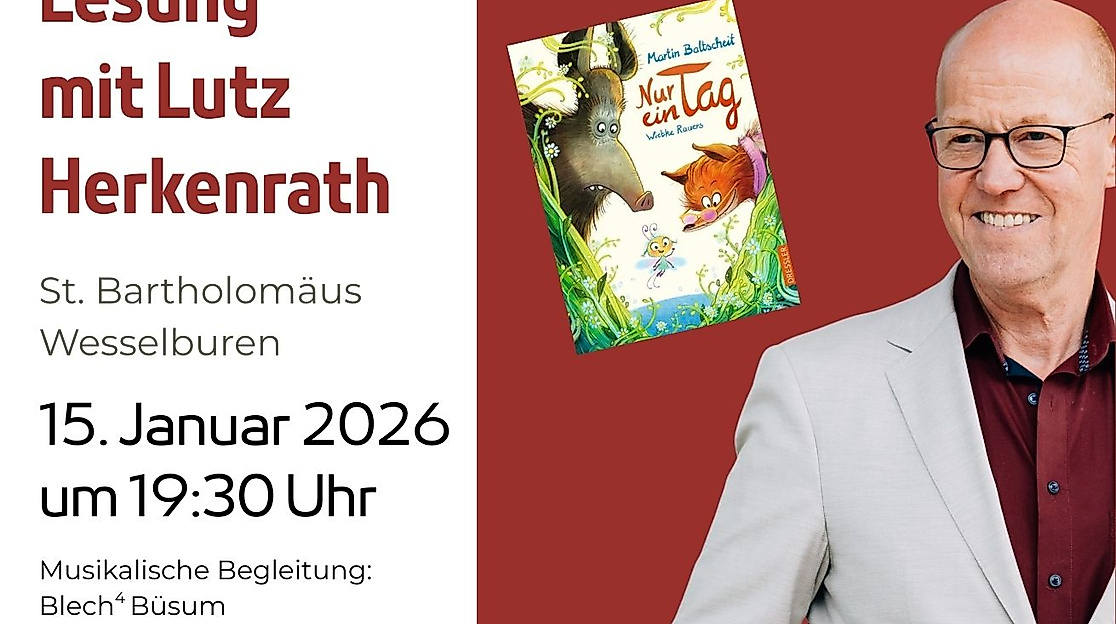 Lesung mit Lutz Herkenrath "Nur ein Tag"