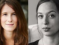 Autorin Nataša Kramberger und Übersetzerin Liza Linde