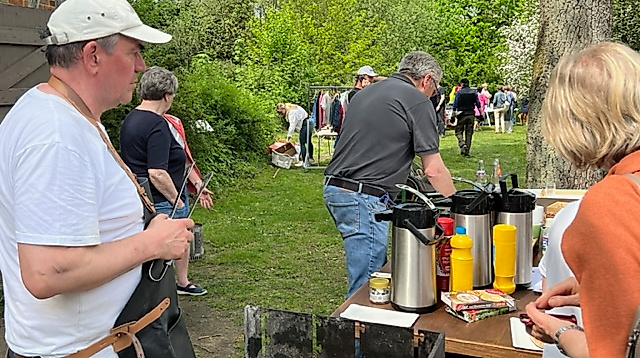 Trödelmarkt im Museumsdorf Seppensen