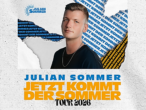 Julian Sommer - Jetzt kommt der Sommer - Tour 2026