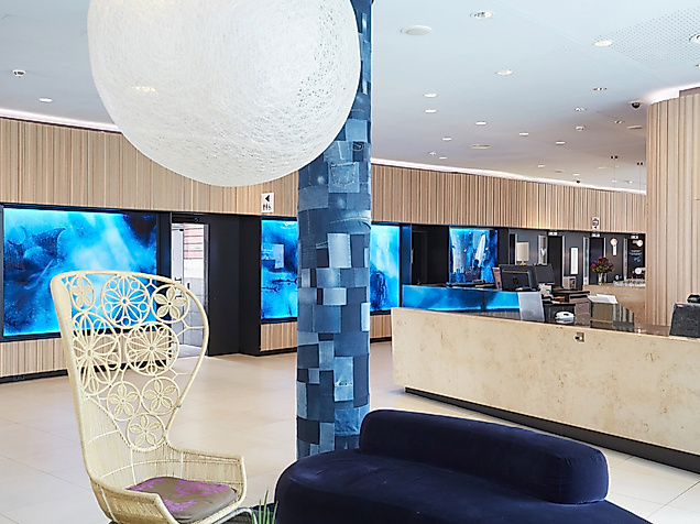 Hotel Scandic Hamburg Emporio: Lobby