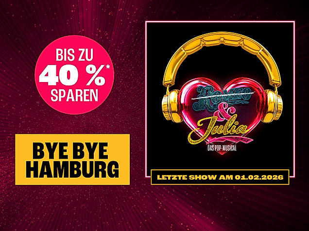 Musical Herbst Aktion bis zu 40 Prozent Rabatt