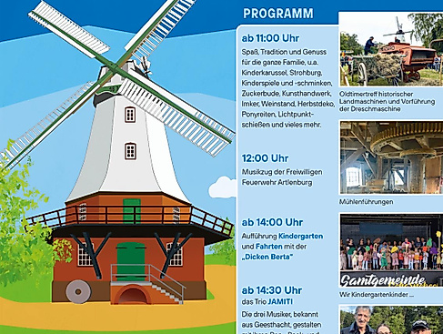 Windmühlenfest Artlenburg