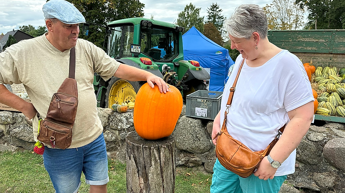 Kürbis- und Apfeltag