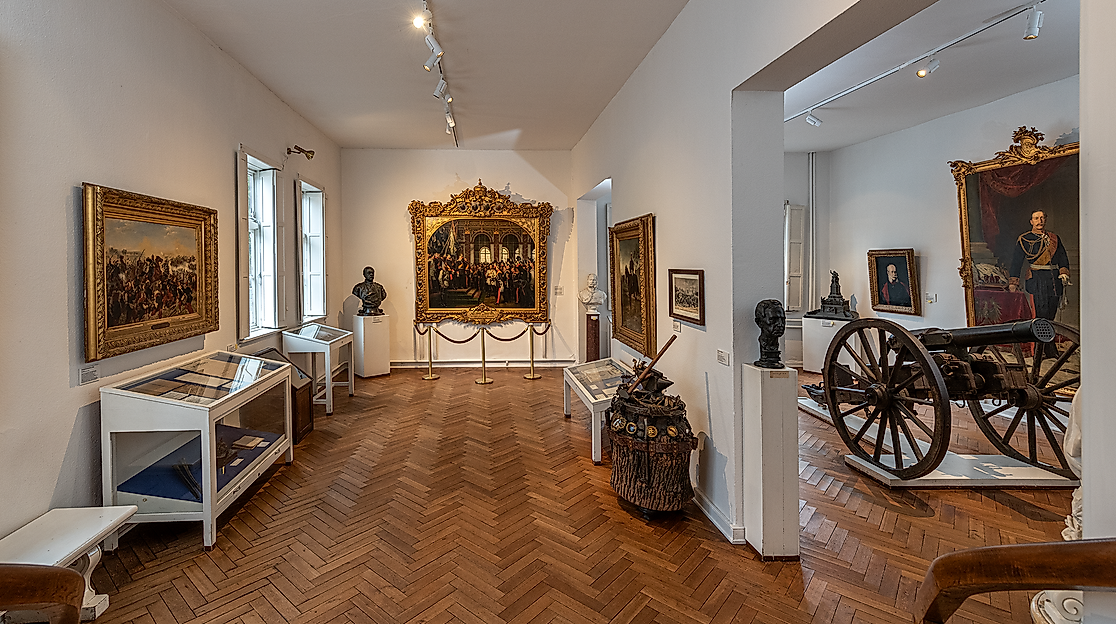 Bismarck-Museum Friedrichsruh mit "Kaiserproklamation"