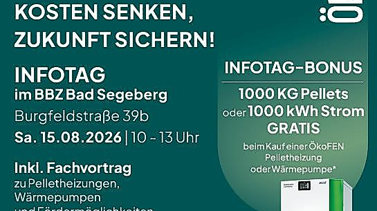 Flyer Infotag Bad Segberg