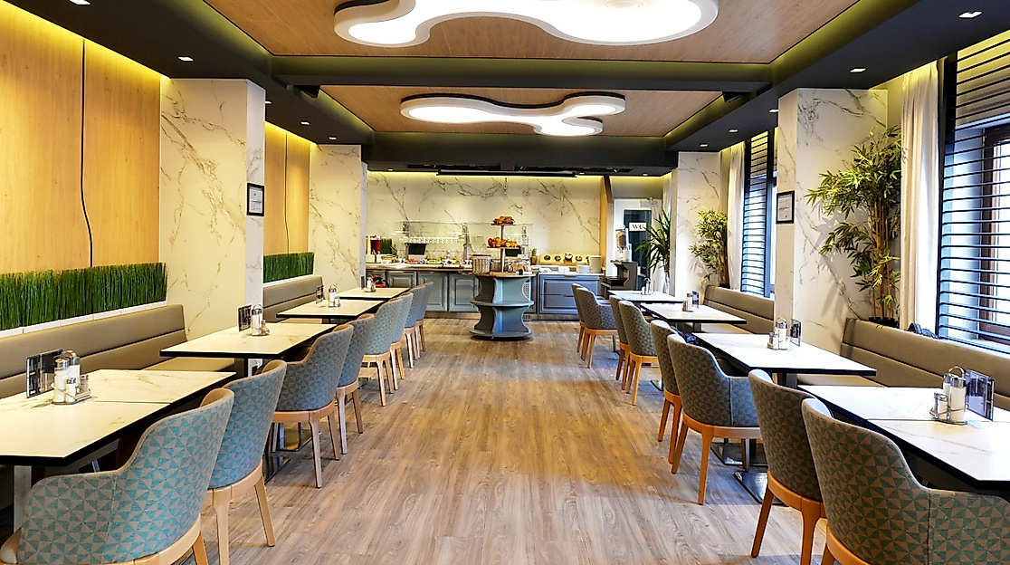 St. Joseph Hotel Hamburg: Frühstücksraum