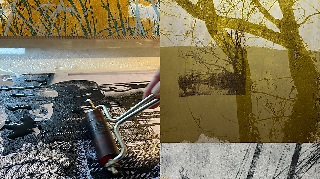 Tag der Druck–Kunst. Werkstattarbeit + Ausstellung in der BBK–Galerie