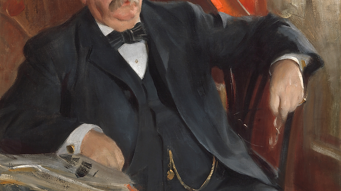 Anders Zorn: Die Porträts des amerikanischen Präsidenten Grover Cleveland und seiner Frau Frances Cleveland, 1899
