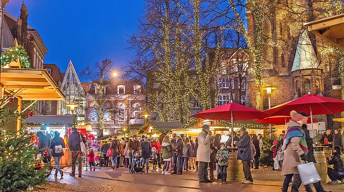 Lichtermarkt Elmshorn - Weihnachtsmarkt Alter Markt