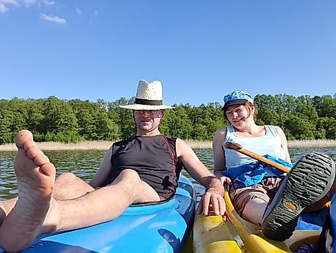 Geführte Kanutour auf der Elbe