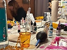 Creative Night: Alcohol Ink & Drinks - Special Edition v. Alcohol Ink Malkurs