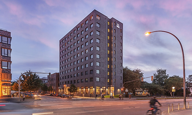 Holiday Inn - the niu Bricks Hamburg: Außenansicht