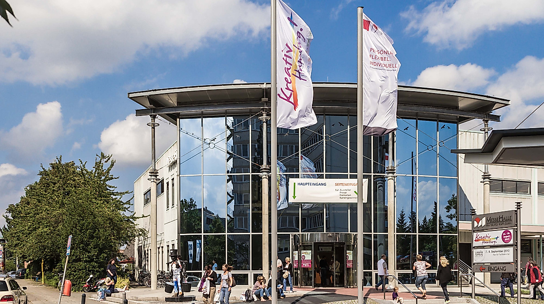 Messe Hamburg Schnelsen: Eingangsbereich