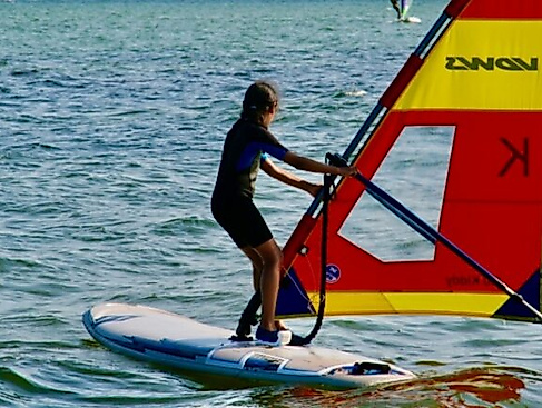 Windsurf Kinder Kurs 9 - 12 Jahre
