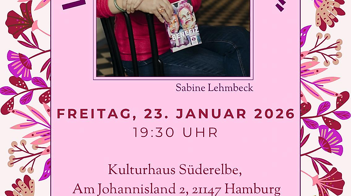 Lesung am 23.Januar Kulturhaus Süderelbe