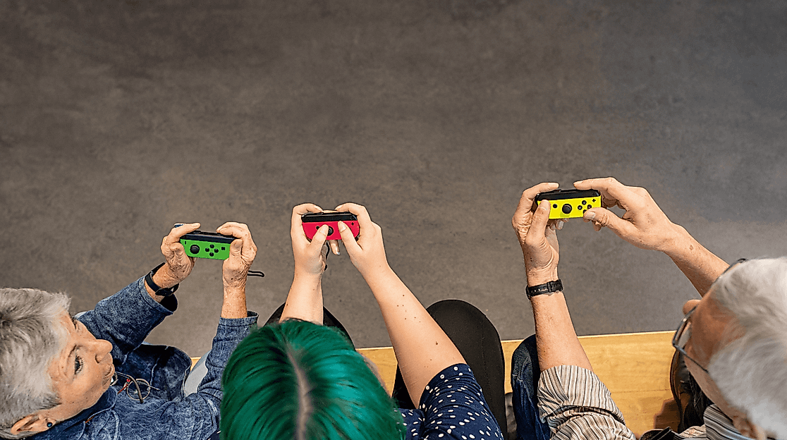altersfreundlich Gaming Nintendo Switch
