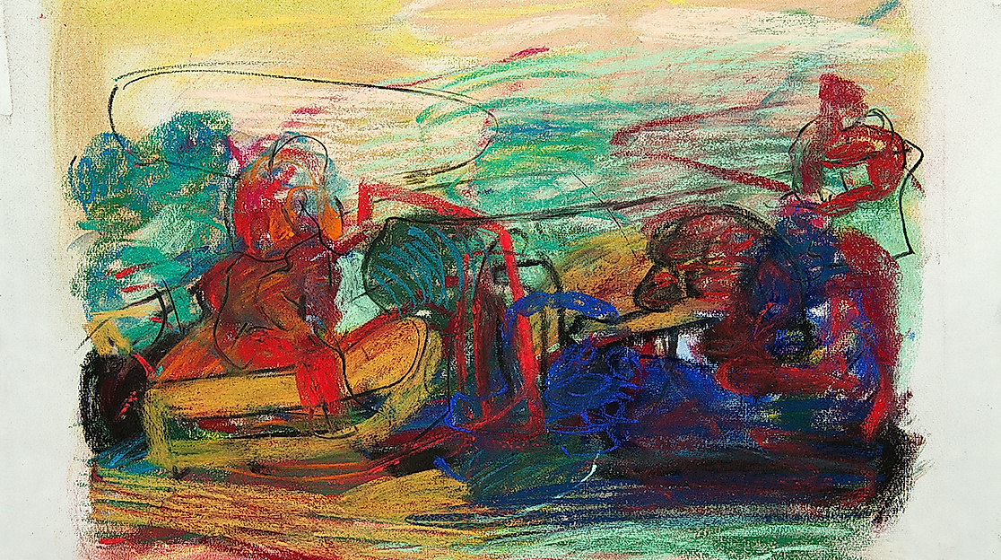 - Pastelle - Die Bilder sollen meine Handschrift tragen