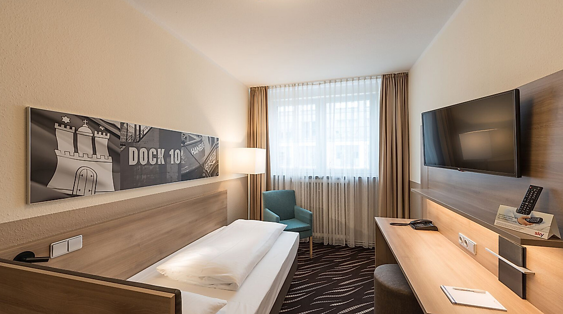 Hotel Heikotel - Stadtpark Residenz Hamburg: Einzelzimmer