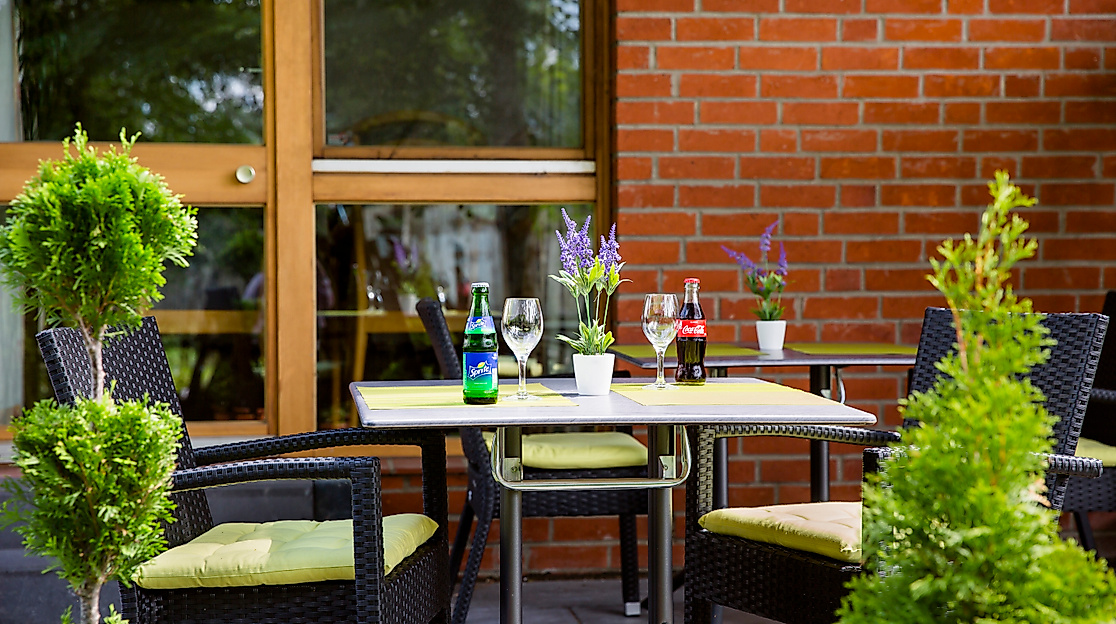 Hotel Ökotel Hamburg: Innenhof