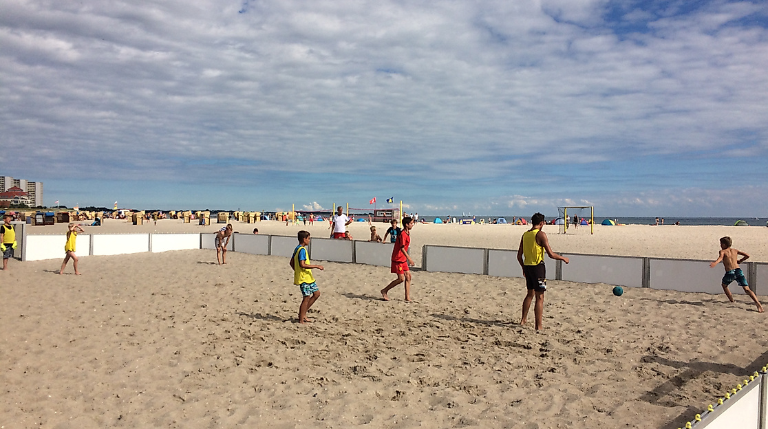 Beachsoccer Turnier ab 7 Jahren