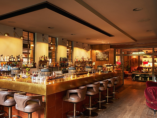 Bar Mangold im Gastwerk Hotel in Hamburg