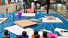 Flow & Farbe–Yoga trifft Kunst