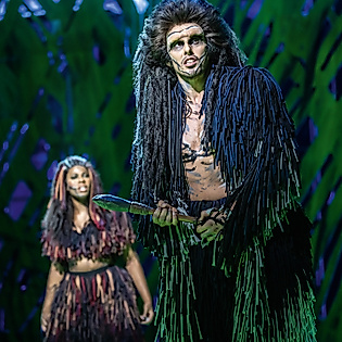 Szenenbild Kala und Kerchan aus dem Musical Tarzan