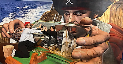 Mindways 3D TrickArt Buddelschiff Foto Mindways GmbH