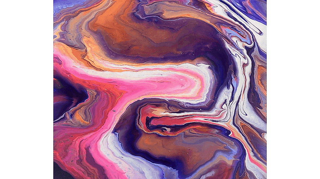 Neon Pouring Bild Produkt