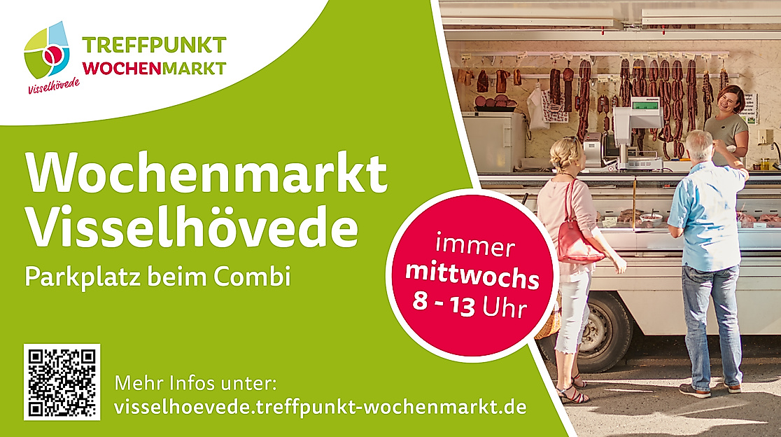 Wochenmarkt in Visselhövede