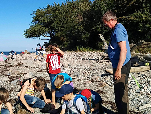 Experimente am Strand