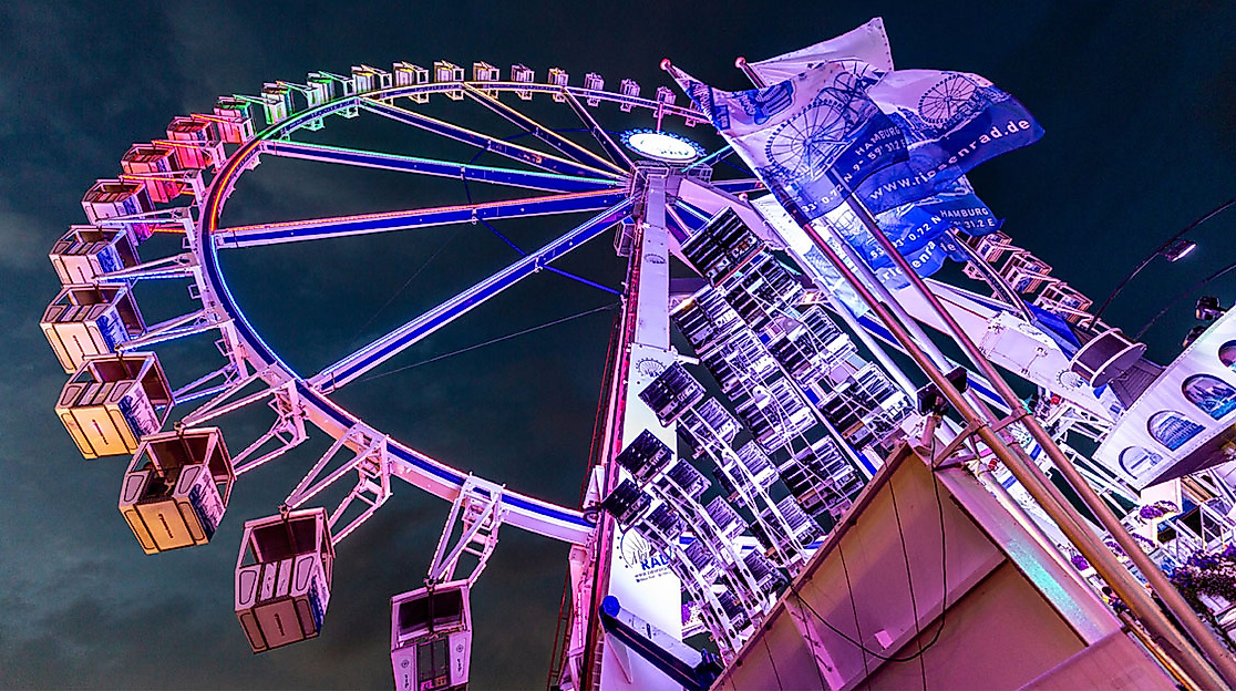 Riesenrad auf dem Hamburger DOM