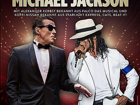 Falco meets Michael Jackson - Show - mit Falco-Darsteller Alexander Kerbst und MJ-Performer Koffi Missah