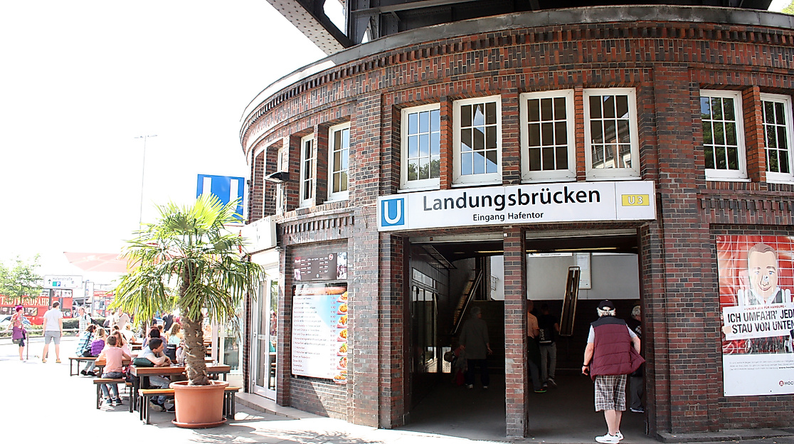 Treffpunkt: U-/S-Bahnhof Landungsbrücken