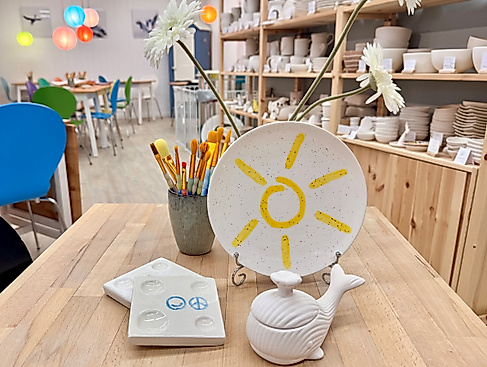 Die Sonne geht auf - Keramik-Workshop