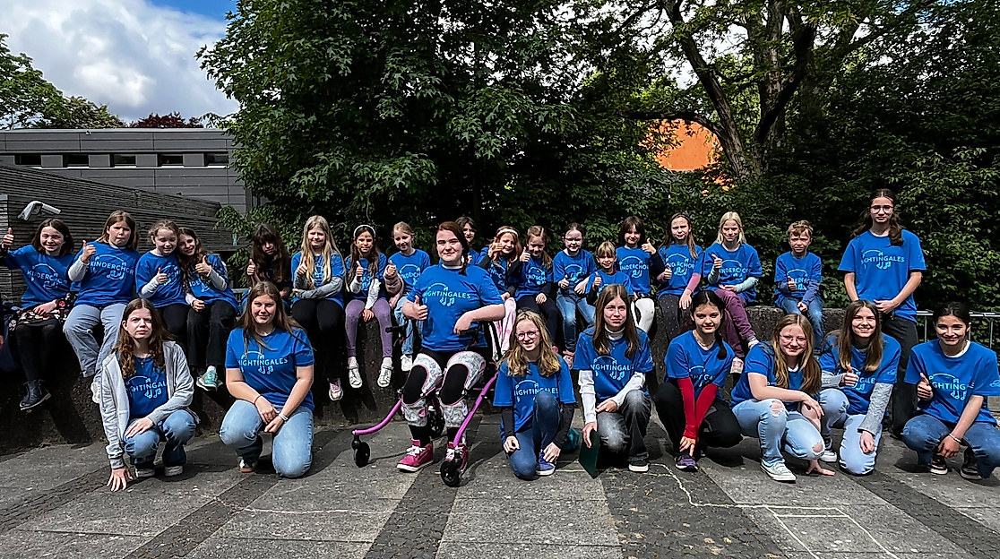 Kinderchöre und Nightingales
