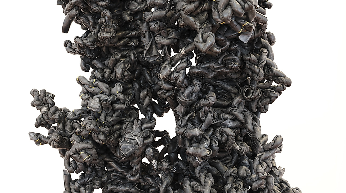 Frieder Falk, Detail kuddelmuddel, 2023