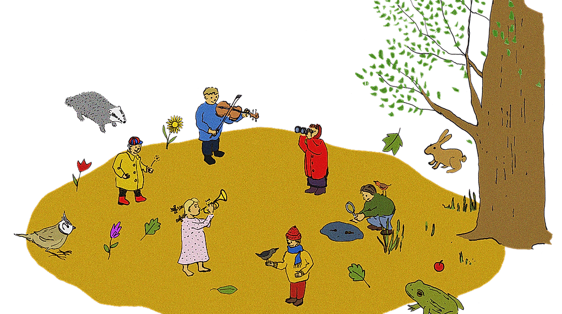 Mozart in der Wilden Natur-Konzertgrafik