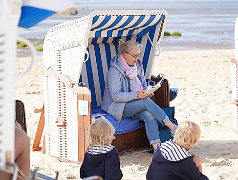 Strandkorbgeschichte (3-5 J.)