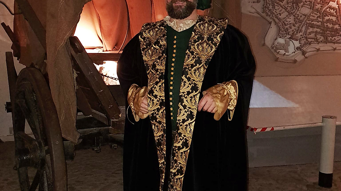 Ein Sülfmeister im Salzmuseum Lüneburg