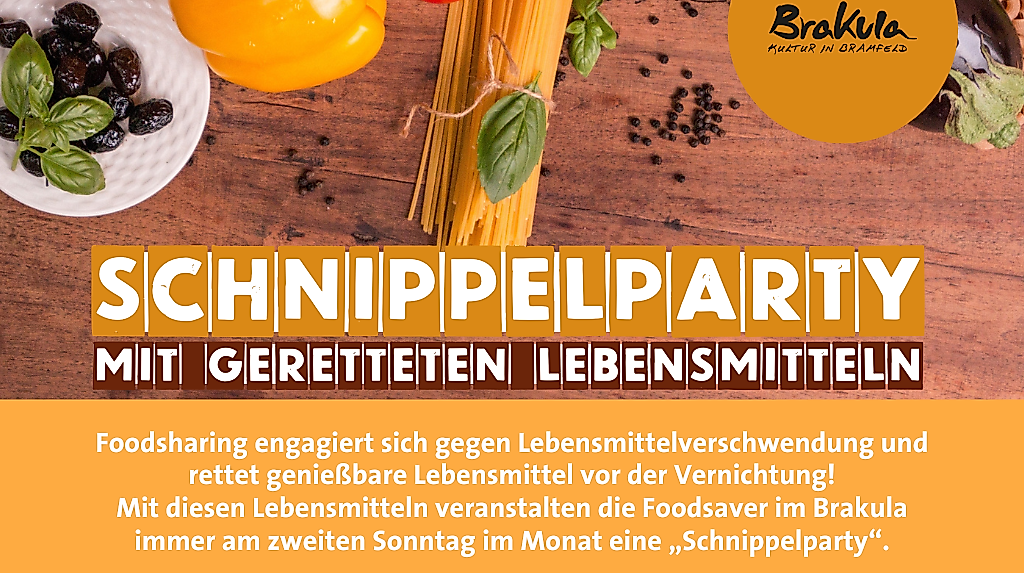Schnippelparty mit geretteten Lebensmitteln