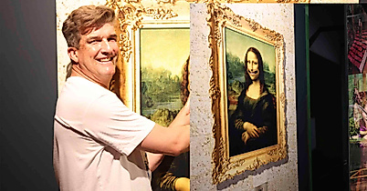 Mindways 3D TrickArt Mona Lisa Foto Mindways GmbH