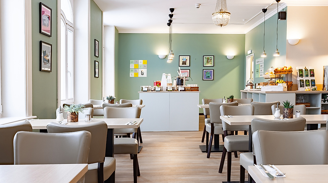 Garner Hotel Hamburg - St.Georg: Frühstücksraum