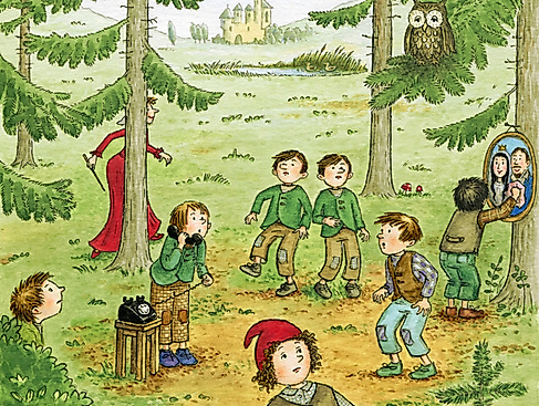 Bei den sieben Zwergen