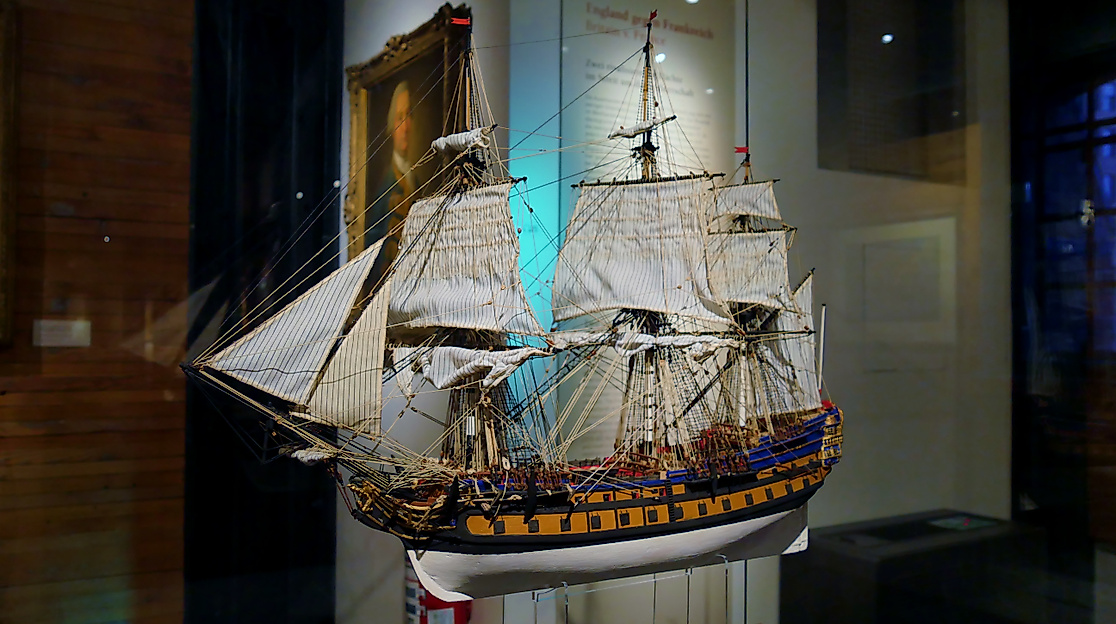 Kapitänsführung: "Fortschritt - vom Segelschiff zum Containerriesen"