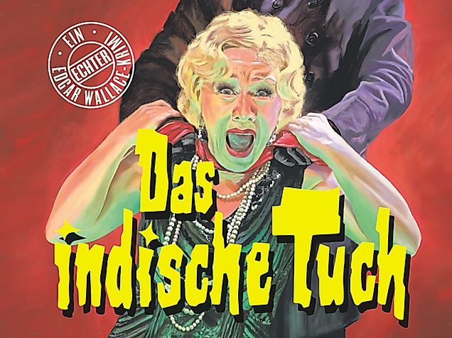 Das indisches Tuch Plakatmptiv