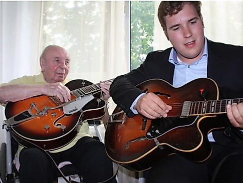 Coco Schumann und Alexander Kranich