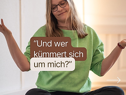 Und wer kümmert sich um mich